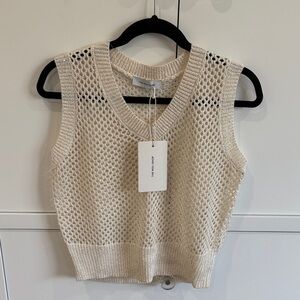 Noli Cream Knit Crop Top